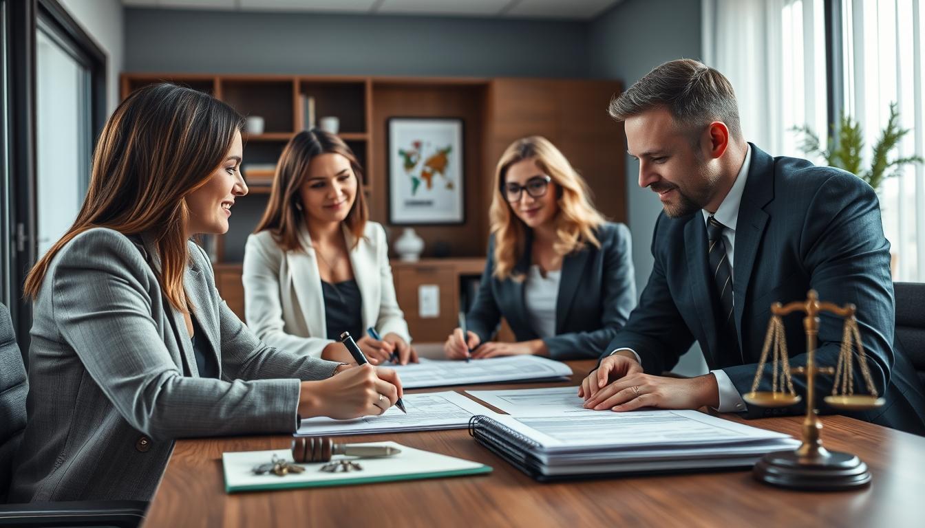 Coordination of property closing documents and timelines